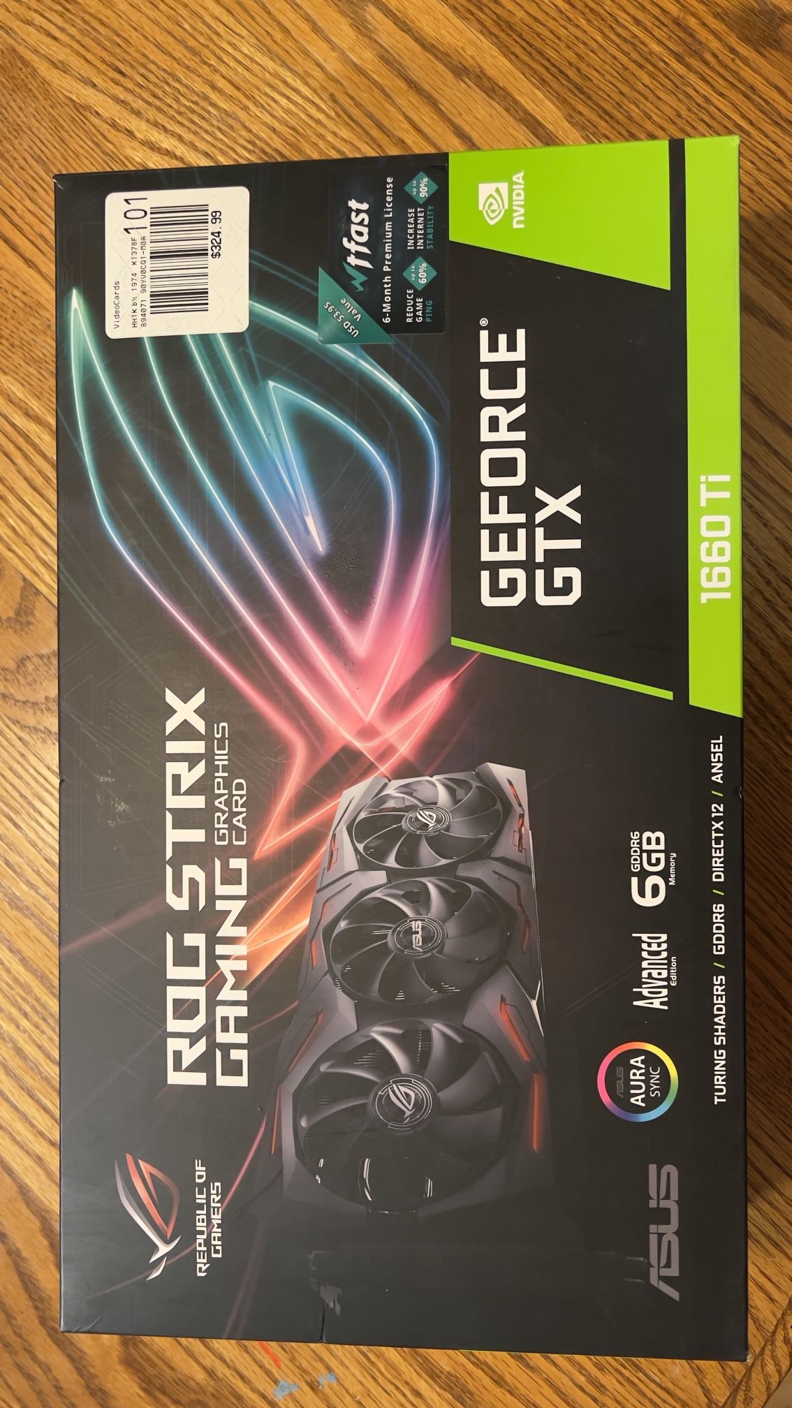ASUS ROG STRIX 1660ti
