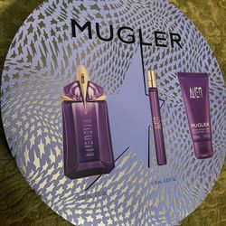New In Box Fragrance Gift Set Mugler Alien Luxury Designer Perfume Parfum 