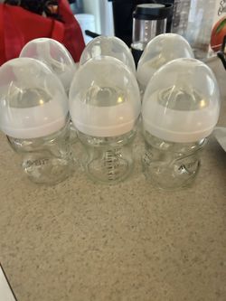 Glass. Baby Bottles