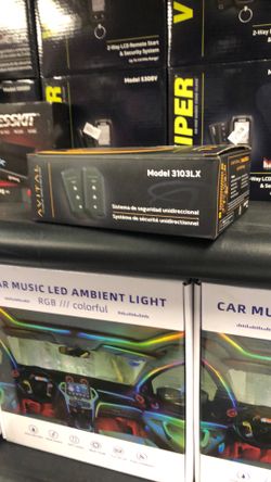 Avital car alarm system on sale today