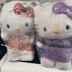 Brand New Hello Kitty Plush Dolls