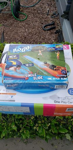 H2o Go Single Slide 18 feet long new