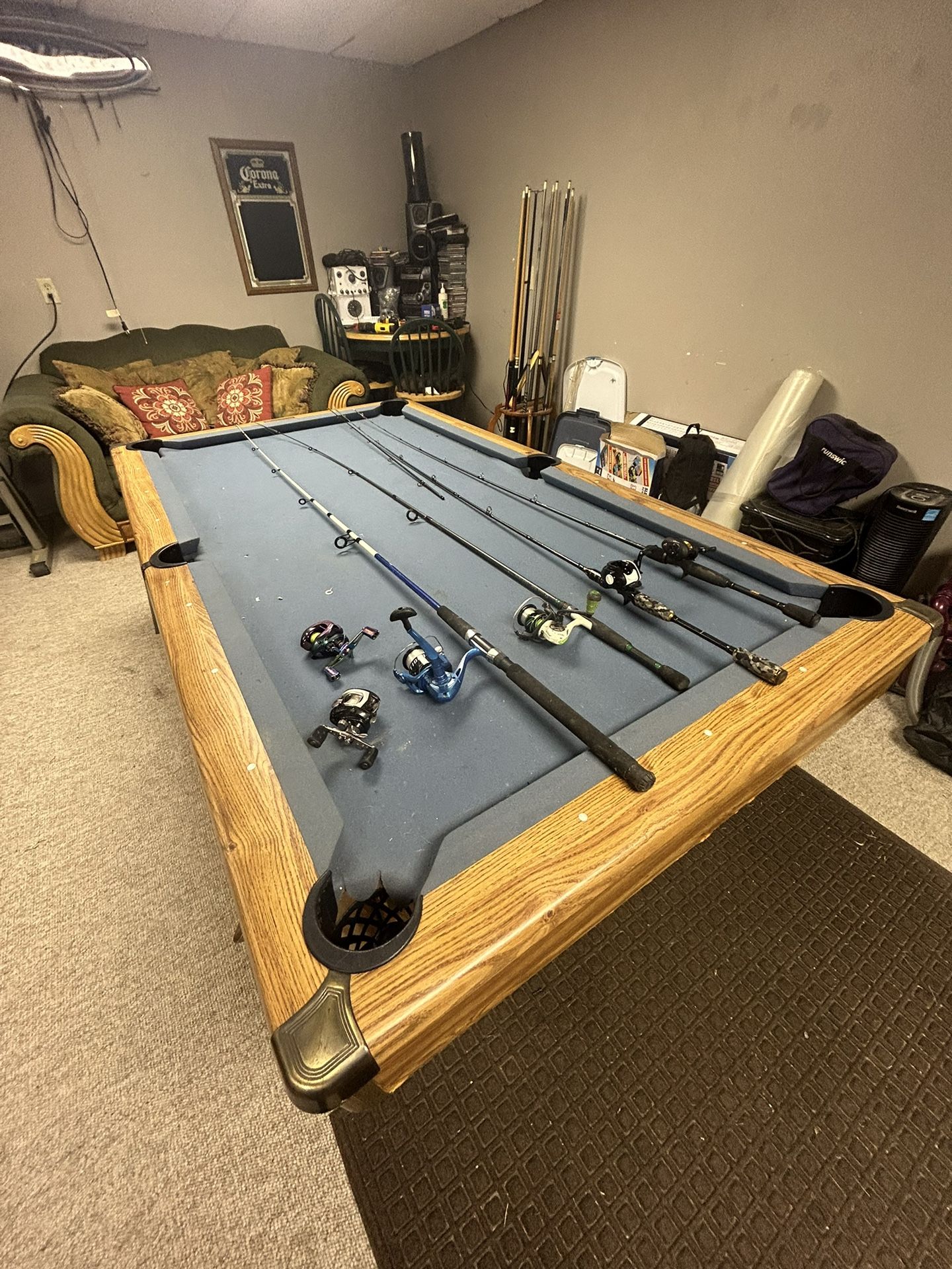 Fighting Poles And Reels