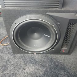 Subwoofer And Amplifier 