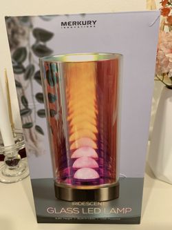 Beautiful New Glass Led Lamp