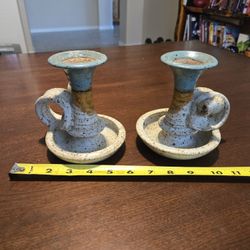 Set Of 2 Candle Stick Holders