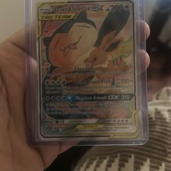 Evee&Snorlax GX Promo 