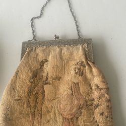 Antique Tapestry Purse 