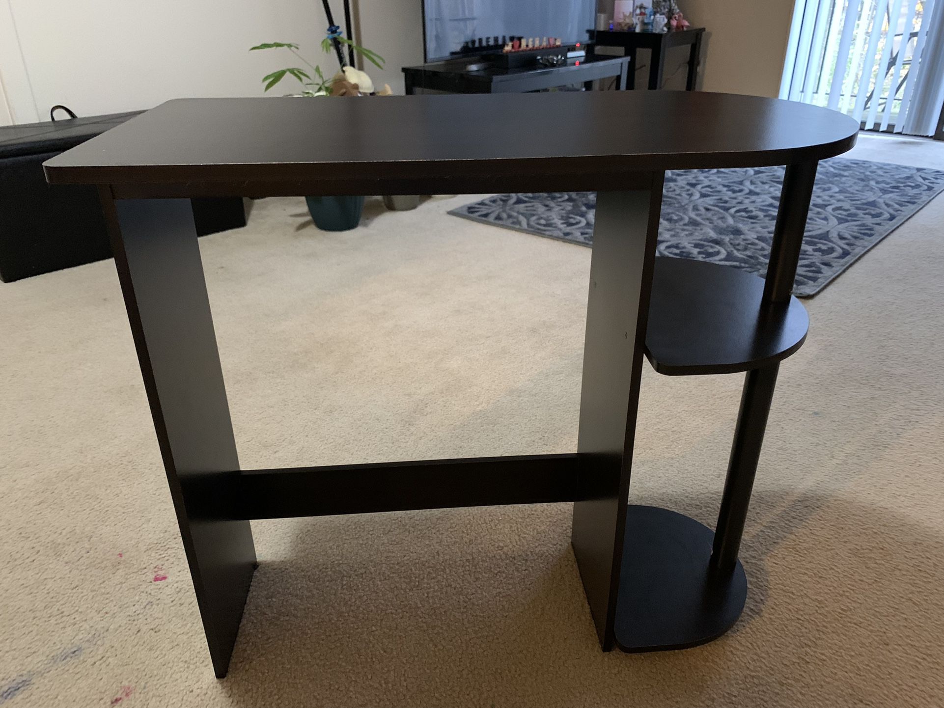 Desk - Black Table 