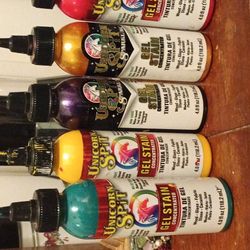 Unicorn Spirit Gel Stain Wood Glass Fabric Stone Ceramic 