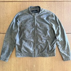 Lucky Brand Leather Bonneville Jacket