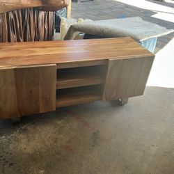Wood Console 