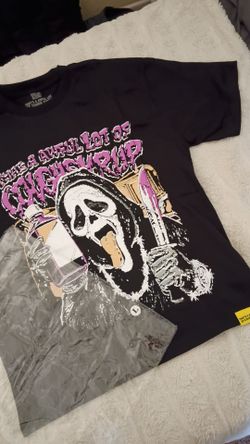 That's a Awful Lot of Cough Syrup x Ghostface Graphic T-Shirt – Size Large