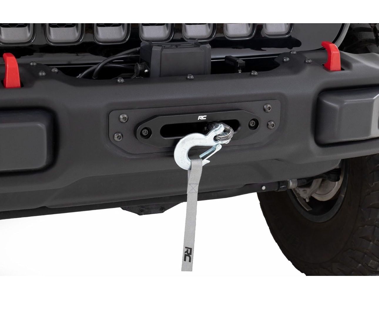Rough Country Winch Mounting Plate for 2018-2024 Jeep Wrangler JL - 10652