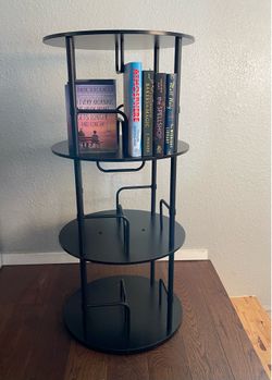 3 tier rotating shelf