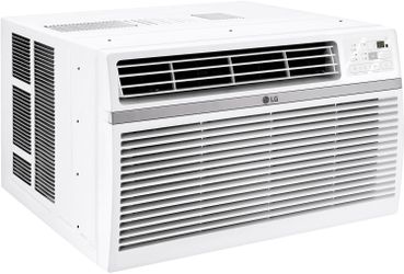 LG LW1224RD 12,000 Window Air Conditioner, 115V, 550 Sq.Ft. (22' x 25' Room Size), Quiet Operation, Electronic Control with Remote, 3 Cooling & Fan Sp