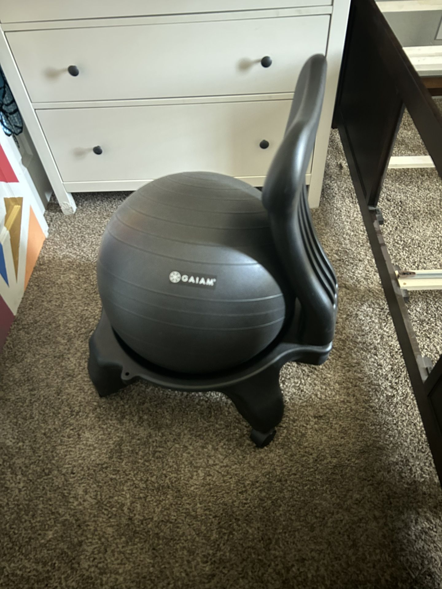 Gaiam Work Out Ball And Chair