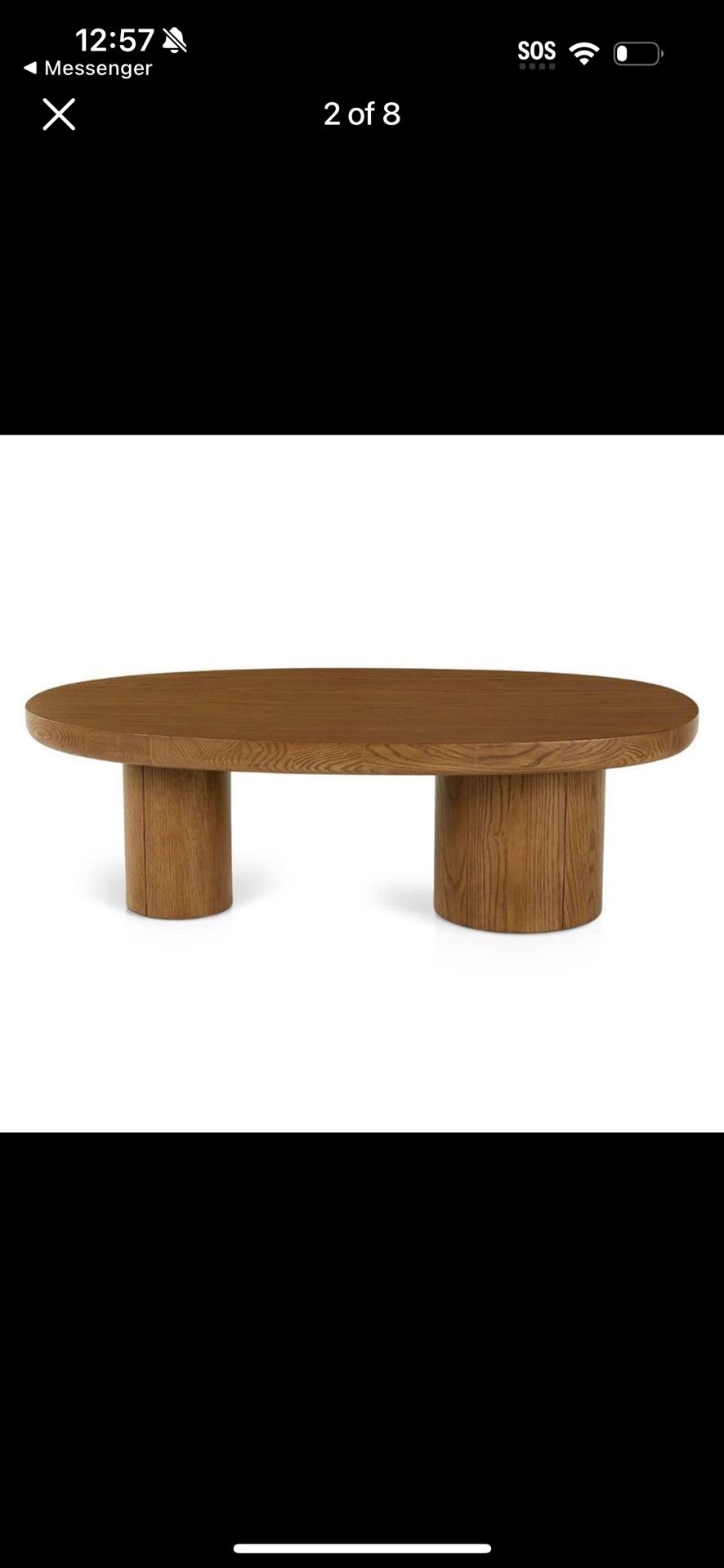 Article Baarlo Coffee Table In Smoked Oak *New*