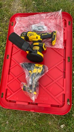 Dewalt Hammer Drill. 1/2. DCB806 XR Multi Tool. DCS356 XR Palm Sander. DCW210. X R