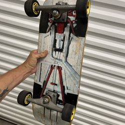 Vintage Race Car Skateboard