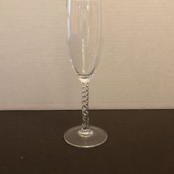Twisted Stem Champagne Flute
