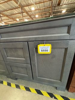 Vanity 36" Stained grey
