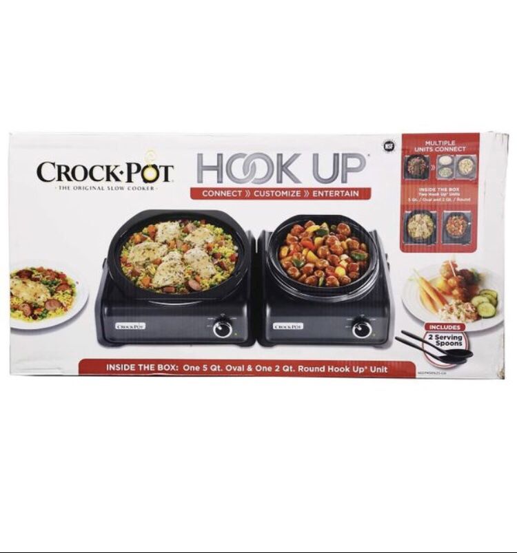 Crockpot hookup with 5qt & 2 qt