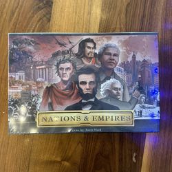 Nations And Empires Board Game, Brand New, Sealed 