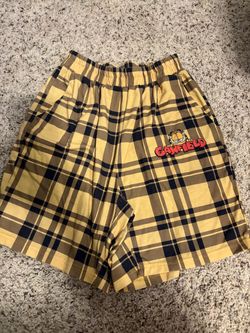Men’s size small Garfield flannel shorts
