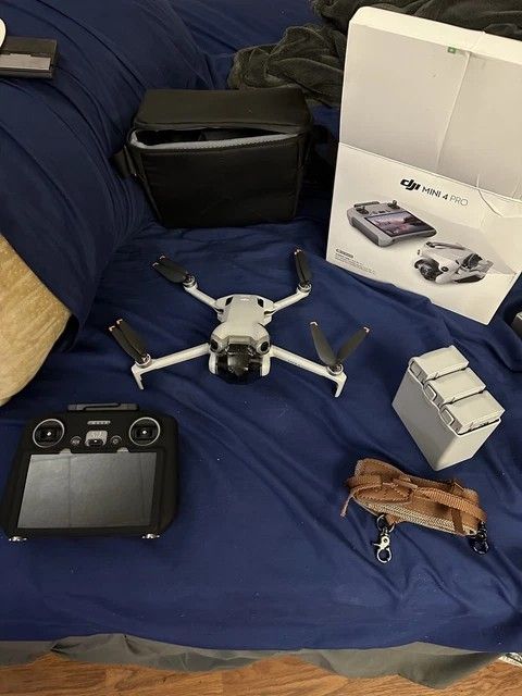 DJI Mini 4 Pro Fly More Combo Camera Drone