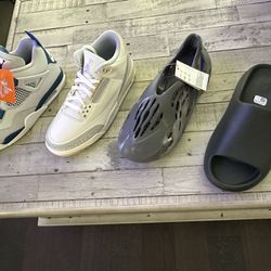 5 Pairs All Together JORDANS AND YEEZY