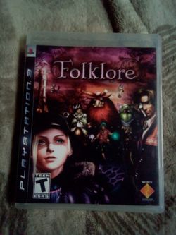Folklore PlayStation 3 Game *Like New*