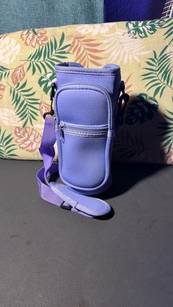 Purple Tumble Holder, Cell And Credit Cards