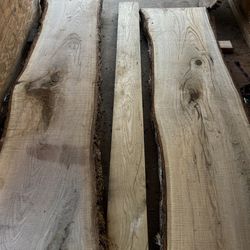 Table And Bench Wood Slabs 