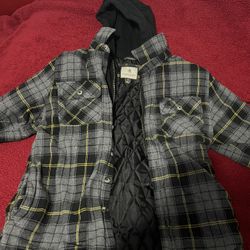 Legendary Whitetales Flannel Jacket Yellow/Grey/Black
