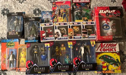 Dc and marvel lot 16 pcs