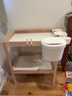 IKEA changing table and accessories