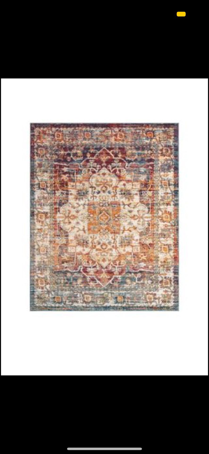 BRAND NEW 10x14 Oriental Rug & Rug Pad with a 1/4 thickness