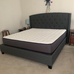 $699 Brand New King Bed Frame With Mattress (read description below)