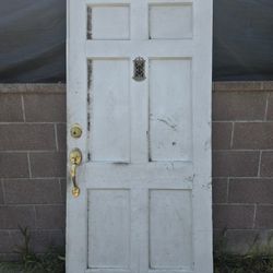 Exterior Door Solid Wood