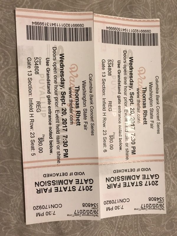 Thomas Rhett tickets