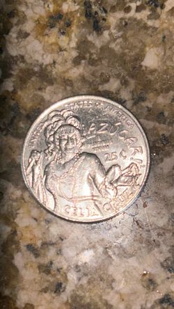 Celia Cruz America Women Quarter 25¢