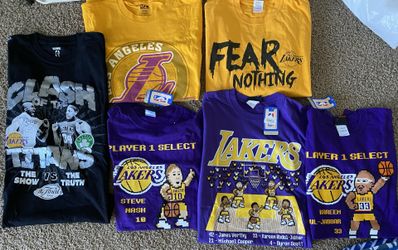 Brand new & RARE Lakers T-shirts
