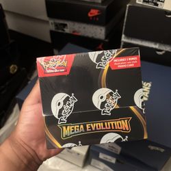Pokemon Mega Evolution Booster Box Sealed No rips Or Tears 