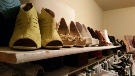 Different kinds of heels & wedges... Size 10