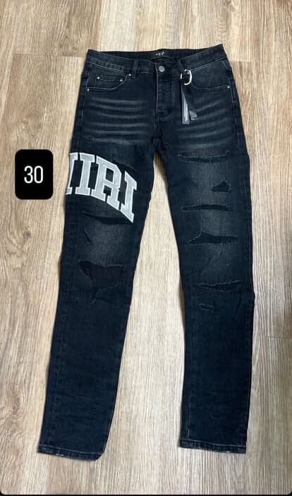 AMIRI,PURPLE,CHROME HEARTS JEANS
