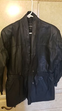 Women leather jacket