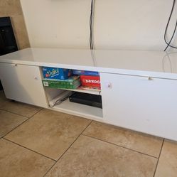 White TV Stand