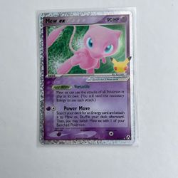 I’m Selling A Pokémon Card,  Old Edition Mew EX.