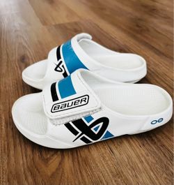 Exclusive Kids Hockey Bauer Slide Sandals